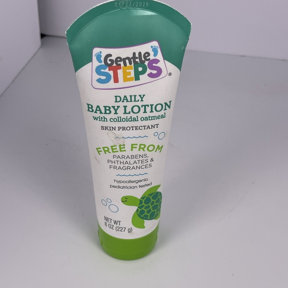 Gentle Steps Daily Baby Lotion with Colloidal Oatmeal Skin Protectant 8 oz‎